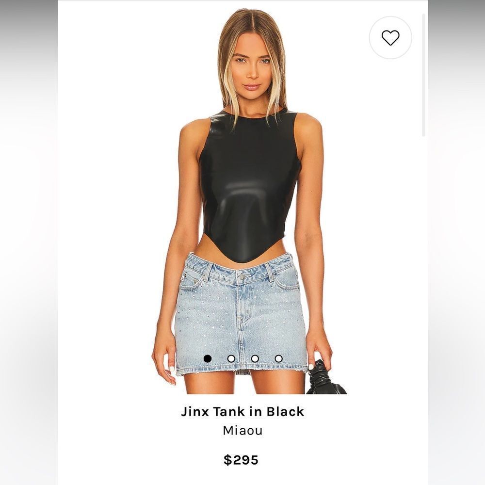 🔥MISOU🔥 - Jinx latex top in Black -Sz XL 100% latex - SOLD OUT!! TRENDING now